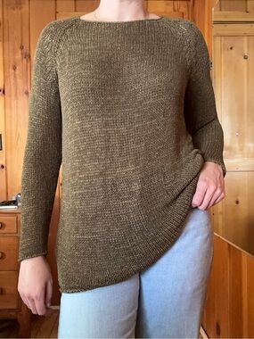 American Apparel Olive Knit Sweater